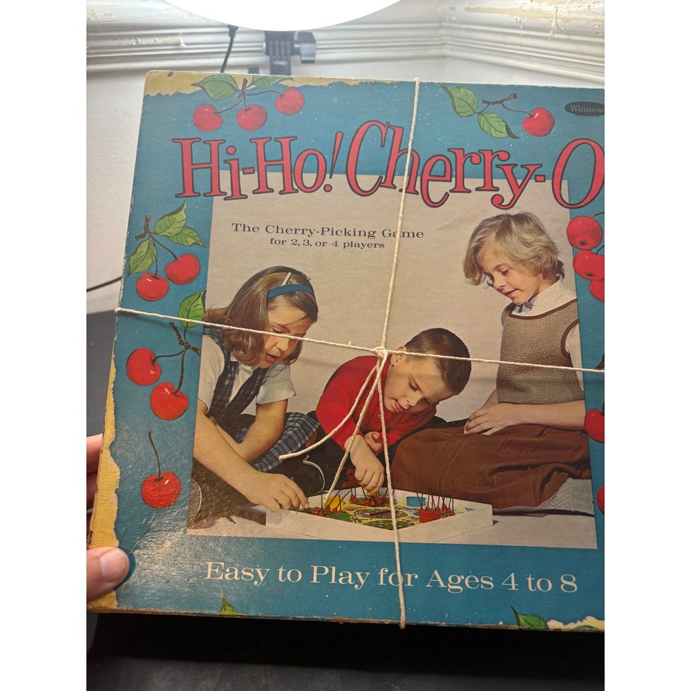 Vintage 1960 Hi-Ho Cherry-O Board Game Whitman Publishing No 4703 Retro Toy